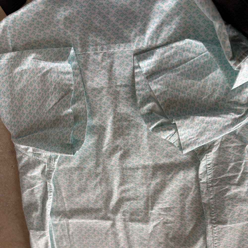 Vineyard Vines Mint Patterned Button Down Shirt - image 2